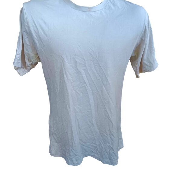 Vintage Men's XS T-shirt Single Stitch White No Boundaries 90's Distress Grunge - Picture 1 of 7